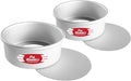 Fat Daddio's PCC-73SET Anodized Aluminum Round Cheesecake Pans, 2 Piece Set, 7 x 3 Inch