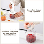 4-Cup Electric Food Chopper For Meat,Onions,vegetables,Garlic,Complementary Food, Meat Chopper Blender，Wireless Electric Food Processor