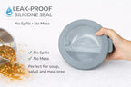 Mixing Bowls with Lids, 8-Piece Airtight Leak-Proof Nesting BPA-Free Bowl Set for Kitchen & Food Storage, Large 4200ml Capacity, Microwave & Dishwasher Safe