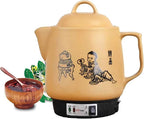 2-5L Automatic Chinese Medicine Pot, Multifunctional Electric Chinese Medicine Pot, Ceramic Pot, Wok for Cooking, Baking, Boiling a 2L