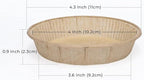 Bake Choice 200pcs Paper Mini Tart Pans for Baking, mini pie tins 4Inch Mini Pie Pans, Non-stick, Disposable Quiche Baking Dish, Oven safe, Microwave safe
