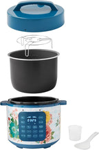6 Quart Electric Pressure Cooker with Touch Control Display, Multi-Function Cooker, Digital Timer, Fast Cooking Appliance, Removable Pot