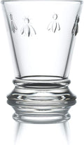 La Rochere Napoleon Bee Small Tumbler Set of 6 – La Rochere Bee Glassware Sets – Fancy Glassware Drinking Glasses (6 oz)