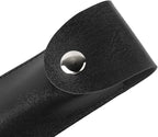 Bottle Opener Leather Case, Black PU Professional Wine Opener Leather Bag Bartender Essentials Wine Tool PU Bag