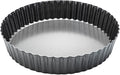 Deep Dish Quiche Pan, 11” x 2” Tall Pie Pan Deep Tart Pan with Removable Bottom, Nonstick Large Fluted Tart Mold Loose Base Round Deep Pizza Pan for Baking Easter Pie