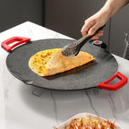 Indoor Smokeless Electric Griddle, Nonstick Electric Grill for Indoor Cooking, Portable Tabletop Flat Top Griddle with Temperature Control, Easy Clean Electric Griddle for Pancakes, Eggs, Steak & BBQ