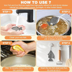 3pcs Iron Fish Natural Iron Cooking Tool to Add Iron to Food & Water Effective and Safe Cooking Tool
