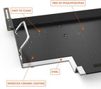 Stanbroil Full Size Griddle Insert for Most 2-Burner Gas Grill, Universal Flat Top Griddle for Weber, Royal Gourmet, Napoleon, Char-Broil, Cuisinart, Nexgrill, Dyna-Glo, Monument Grills and More