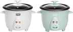 Tasty Mini Rice Cooker with Removable Nonstick Bowl and Auto Keep Warm Function, Great For Soups, Stews, Grains and Oats, 6 Cups Cooked (3 Cups Uncooked), 1.5-Quart, Aqua