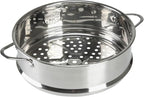 BinaryABC Stainless Steel Dumpling Steamer Basket for Pot,18cm Steamer Insert for Food Veggie Rice Noodle Roll (7.08INCH)
