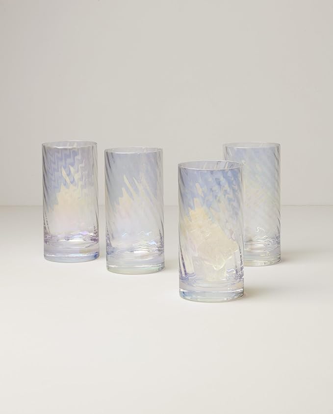 Lenox 897834 Tuscany Classics Iridescent Hiballs, Set Of 4
