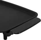MegaChef Electric Grill with Non-Stick Coating & Adjustable Temperature Control, Versatile Small Kitchen Appliance (11.81 Inch Grill)