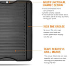 GGC Reversible Cast Iron Grill Griddle for All Camp Chef 14" and 16" Stoves, Double Side Griddle for Camp Chef Explorer 2-Burner, 3-Burner, Single Burner Stove, Cooking Surface 14" x 16"