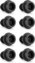 8 PCS Wine Vacuum Stoppers, Keep Wine Fresh for up to 7 Days - 8 Vacuum Stoppers, Wine Pump and Wine Vacuum Stopper, Reusable for Wine Saver, Wine Stoppers for Wine Bottles（Not Include Pump）