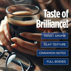 VitaCup Genius Instant Coffee Packets, Increase Energy & Focus, Keto Coffee, Serve Hot or Cold Brew, MCT Oil, Turmeric, B Vitamins, D3, Bold & Smooth,100% Arabica Coffee in Single Serve Sticks, 72 Ct