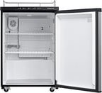 EdgeStar BR3002 24 Inch Wide Kegerator Conversion Refrigerator for Full Size Kegs with Deep Chill Mode - Black
