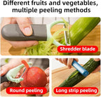 Kitchen vegetable peeler, potato peeler stainless steel multifunctional set kitchen and household tools fruit peeler Y&I Japanese blade will not rust