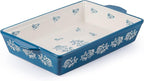 Wisenvoy Casserole Dish Baking Dish Ceramic Lasagna Pan Bakeware Sets Baking Dishes 13x9 Baking Dish Baking Dish Set
