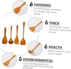 PRETYZOOM 1Set Utensil Set Kitchen Tools for Cooking Odorless for Non Stick Cookware Includes Spatula Spoon Turner and Ladle for Family