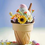 5Pcs Daisy Flower Molds Silicone Small Flower Chocolate Molds Sunflower Fondant Cake Candy Candle Resin Soap Ice Cube Mold for Baking