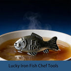 Lucky Iron Fish Cook's Tool & Gadget Sets (Silver, 2 Pack) Cast Iron Fish for Cooking, Natural Iron Booster for Food & Water, Safe Effective Aid for Vegans, Athletes, Pregnant Women & Kids