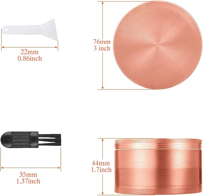 Grinder (Rose Gold) (3 inch)