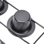 HEEPDD 6 Cup Popover Pans, Popover Pans Heavyweight Carbon Steel Bakeware Easy to Pan for Pudding Muffins Popovers Baking 6 Cup, Deep Non Stick Sturdy loaf pan