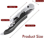 Kit-Home Professional Waiter Corkscrew Wine Openers Set (50 PCS),Upgraded with Heavy Duty Stainless Steel Hinges Wine Key for Restaurant Waiters, Sommelier, Bartenders
