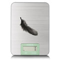 Food Kitchen Scale High-Precision Digital Scale Accurate Weighing for Baking & Cooking Enthusiasts (Shiny Green)