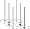 6 Pcs Cake Heating Core for Baking Stainless Steel Heating Rod Cake Strips for Even Baking 2.76 Inch Silver Bakings Nails Cakes Stick Supplies for Decorating Supplies Bake Tools Accessories