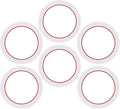 [UPGRADED] Sealing Gasket for Bialetti Moka Induction 4 Cups & Moka Express 4 Cups Iconic Stovetop Espresso Maker - 6 PCS Replacement Food Grade Silicone Seal Ring for Aluminum Coffee Maker Pots