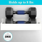 HuggieGems 4 Pack Magnetic Spice Storage Rack Organizer for Refrigerator and Oven, Cream White Fridge Organizers and Storage