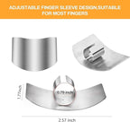 Stainless Steel Kitchen Gadgets Set, Multi-Purpose Cooking & Food Preparation Accessories for Meat, Cheese, Vegetables, Salad, Hamburger & Cake (4Pcs)