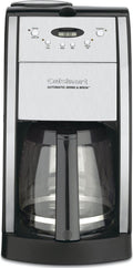 Cuisinart DGB-550BKNAS Automatic Coffeemaker Grind & Brew, 12-Cup Glass, Black
