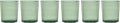 Oneida 896828 Stackables Tall Green Drinkware, Set Of 6