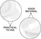 BESPORTBLE 5pcs Plastic Dumpling Mold Set, Ravioli Maker Press, Empanada Dough Wrapper Tool for Chinese Dumplings and Pastry, Kitchen Gadget for Home Cooking
