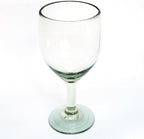 Clear 13 oz Wine Glasses (set of 6), Recycled Glass, Lead-free, Toxin-Free (13 oz Wine)