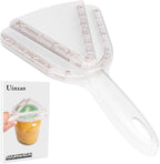 Uinxan Jar Opener for Weak Hand & Seniors with Arthritis,Easy Twist Off Bottle Caps,Patent | Unique Kitchen Gadgets,Handheld Lid Top Open for Elderly/Women/Men (Transparent)