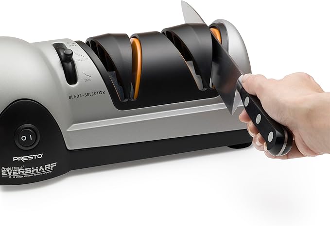 Presto 08810 Professional Electric Knife Sharpener, Multi/None