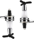 Optic Liquor Dispenser 0.85oz 25ml Bar Tool for Wine, Cocktails, and Liquor, Drink Pourer Bartending Tool，Perfect for Pouring and Measuring Spirits at Home or Pubs, Set of 2