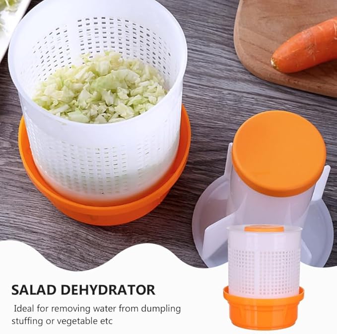 Hand Press Vegetable Squeezer 6.29X4.72X4.72In Manual Food Dehydrator for Dumpling Filling Water Removal Easy Clean Kitchen Tool
