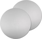 Fat Daddio's PCB-8PK Anodized Aluminum Replacement Bottom for 8 Inch Cheesecake Pan, Set of 2