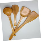 PRETYZOOM 1Set Utensil Set Kitchen Tools for Cooking Odorless for Non Stick Cookware Includes Spatula Spoon Turner and Ladle for Family