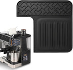 Top Mat Compatible with Ninja Luxe Coffee Espresso Machine ES601& ES701, Silicone Protective Top Cover, Shields Surface from Scratches, Waterproof Non-Slip, Easy to Clean (BLACK)