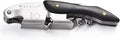 Etens Professional Wine Opener - Double Hinge Corkscrew with Foil Cutter & Cap Remover, Manual Wine Key for Bartenders & Servers