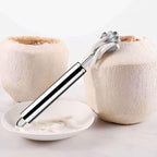 Homoyoyo Coconut Opener and Meat Grater Set, Reusable Kitchen Gadget for Fresh Coconut Shell Opening and Shredding, Safe Tool Kit for Home Cooking and Tropical Fruit Preparation