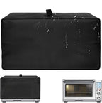 Heavy Duty Oven Cover for Breville BOV845BSS/BOV860BSS Smart Oven Pro, 15.56"D x 18.52"W x 10.64"H, 600D Heat-Resistant Oxford w/Aluminum Foil, Waterproof Oil-Proof Countertop Oven Protector