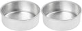 Winco ACP-083 Winware 8-by-3-Inch Aluminum Layer Cake Pan, 1 Count (Pack of 2)