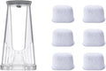 Water Filter Short Handle Starter Kit for Keurig 2.0 K-DUO Essentials, K Compact, K Duo Brewer, Filter Holder Water Reservoir Handle with 6 Filters.