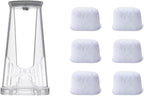 Water Filter Short Handle Starter Kit for Keurig 2.0 K-DUO Essentials, K Compact, K Duo Brewer, Filter Holder Water Reservoir Handle with 6 Filters.